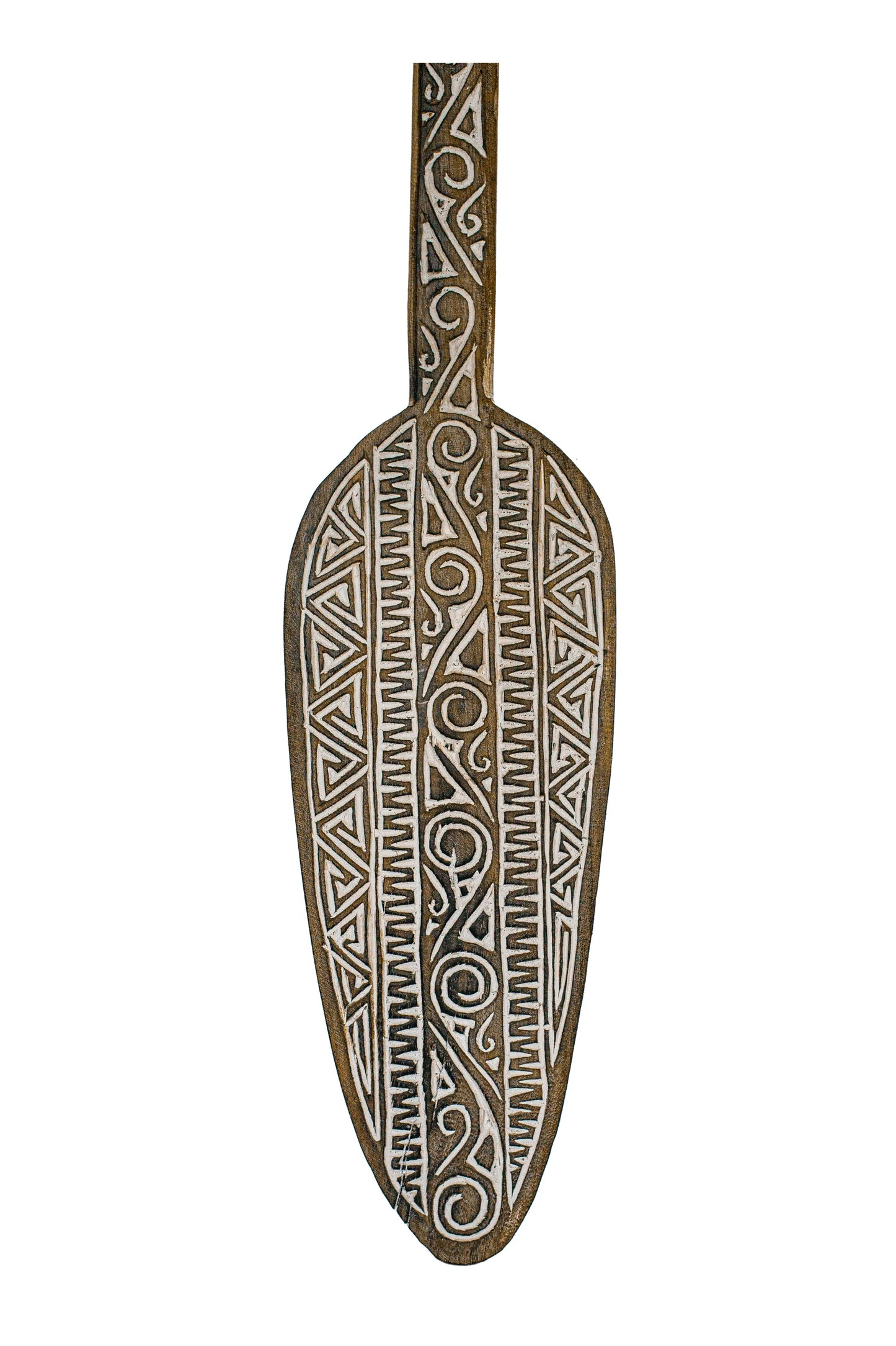 Timor Tribal Hand Carved Antique Oar - Style 3