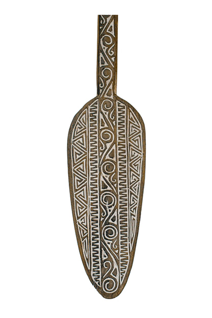 Timor Tribal Hand Carved Antique Oar - Style 3