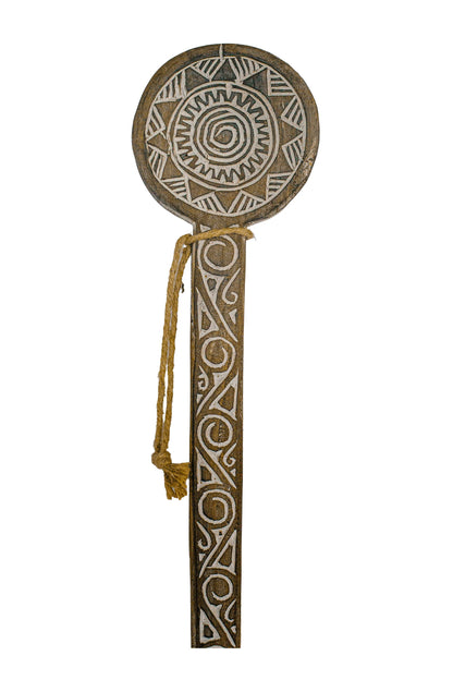 Timor Tribal Hand Carved Antique Oar - Style 3