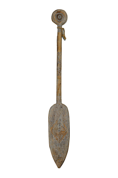 Timor Tribal Hand Carved Antique Oar - Style 5