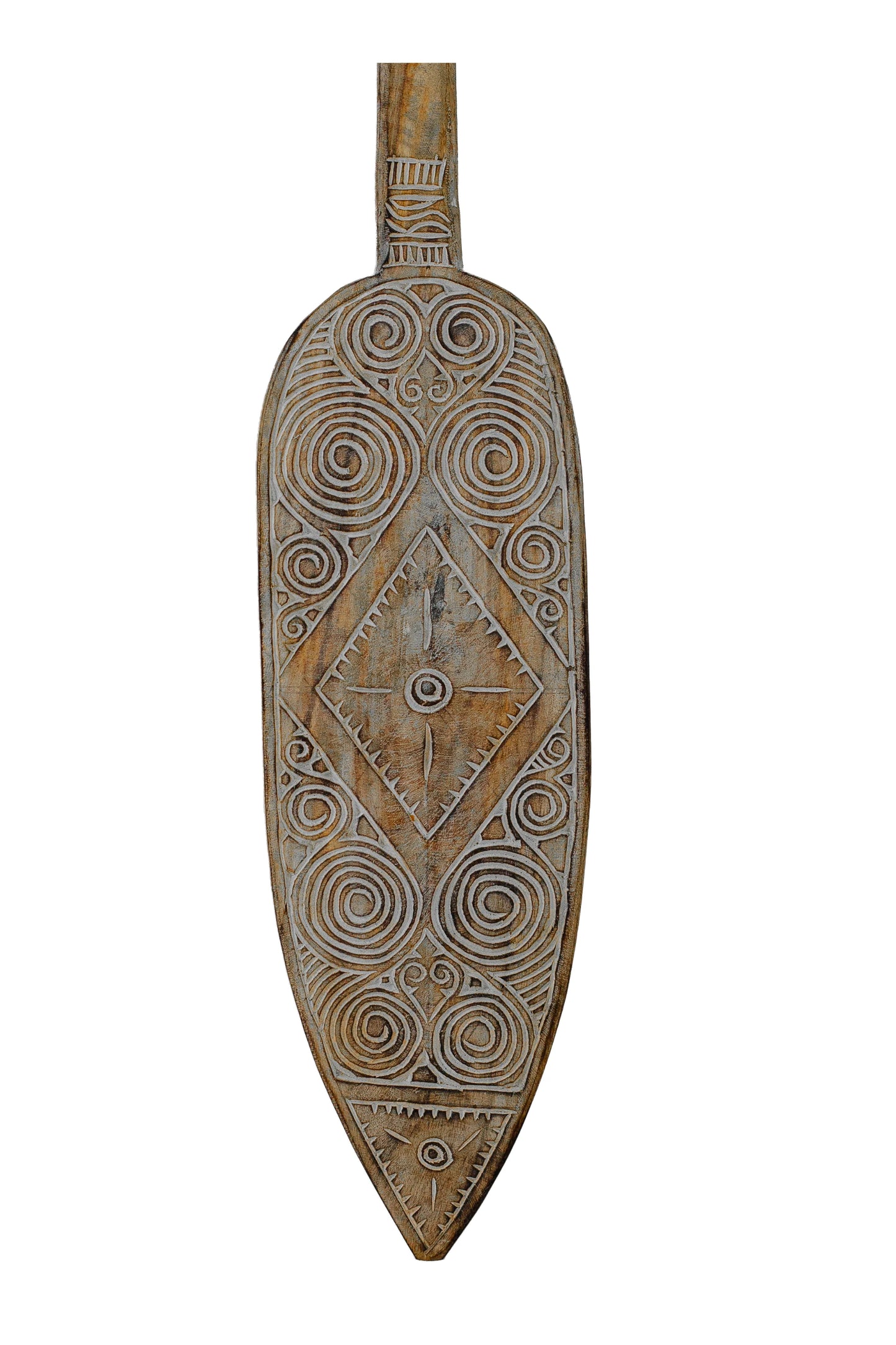 Timor Tribal Hand Carved Antique Oar - Style 5
