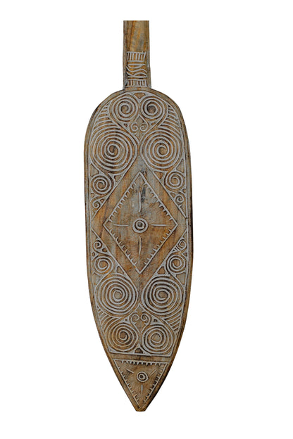 Timor Tribal Hand Carved Antique Oar - Style 5