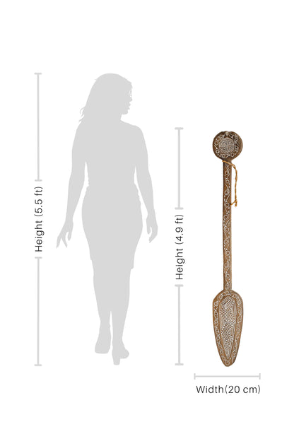 Timor Tribal Hand Carved Antique Oar - Style 2