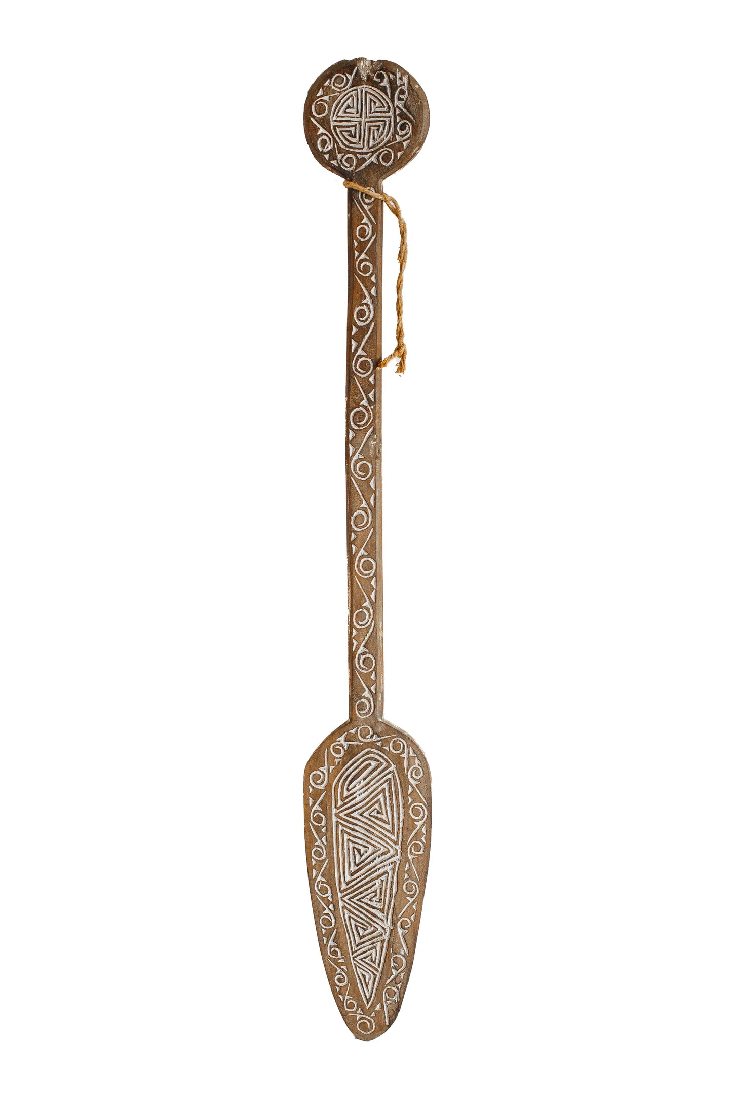 Timor Tribal Hand Carved Antique Oar - Style 2