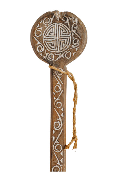 Timor Tribal Hand Carved Antique Oar - Style 2