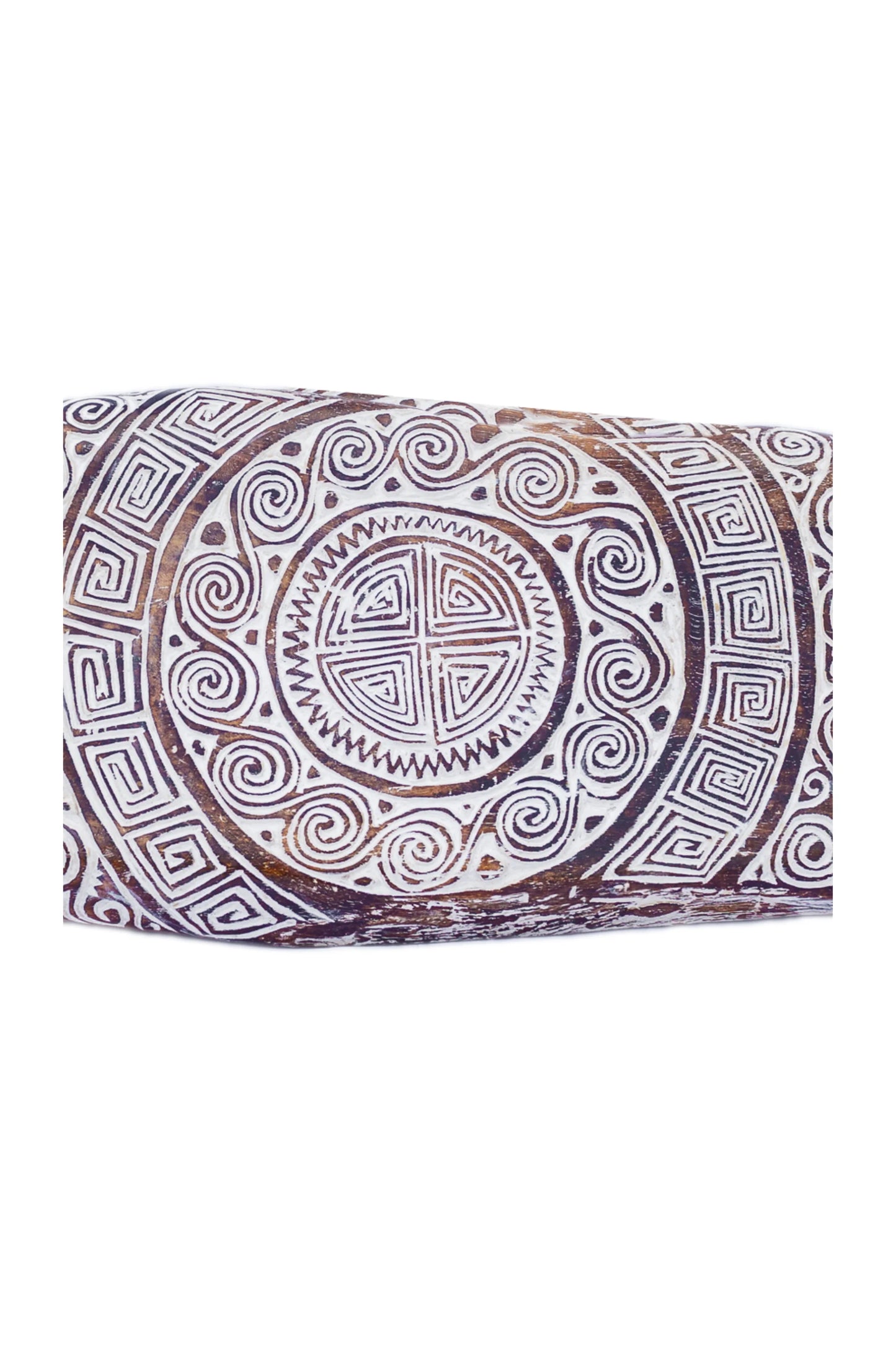 Tribal Carved Surfboard Wall Decor - Style 2