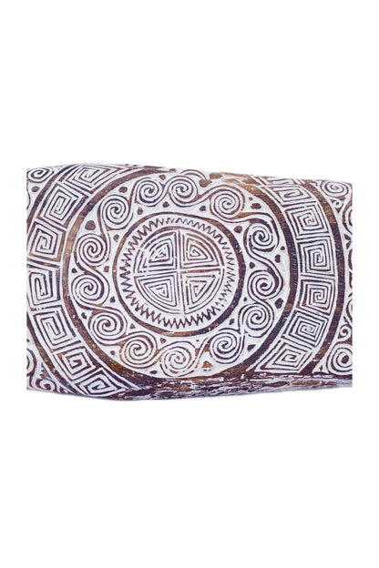 Tribal Carved Surfboard Wall Decor - Style 2