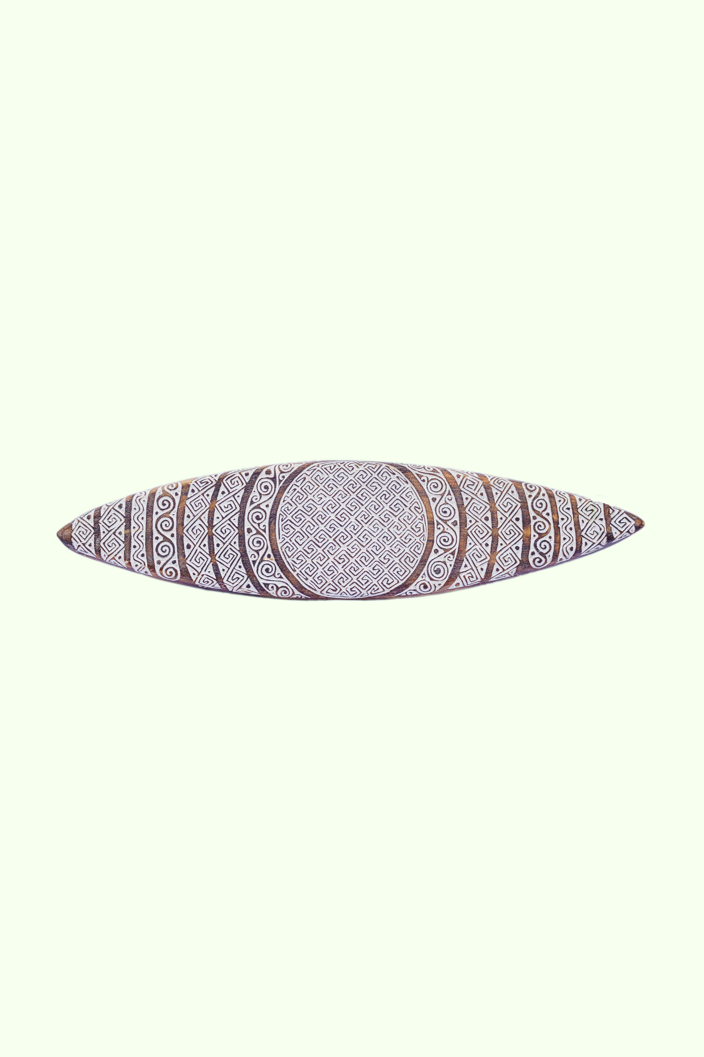 Tribal Carved Surf Board Wall Decor - Style 6