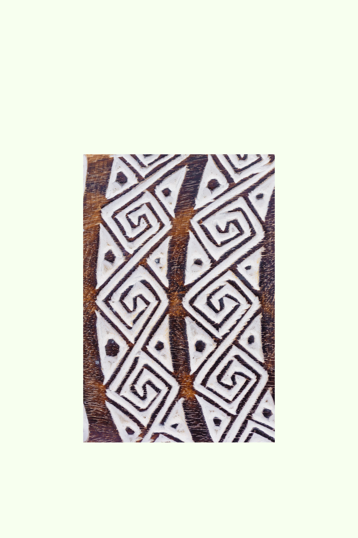 Tribal Carved Surf Board Wall Decor - Style 6