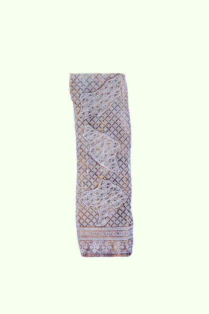 Intricate Tribal Hand Carved Wooden Panel – Large (Style 2)