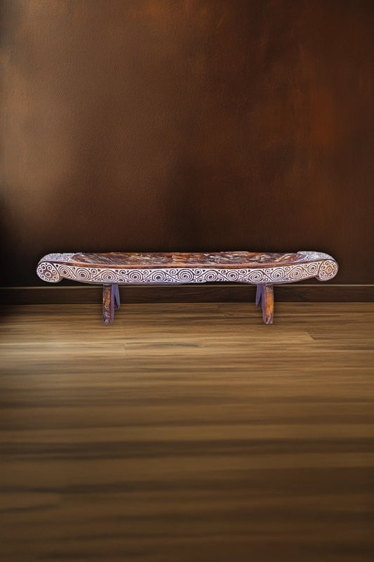 Hand Carved Boat Table Decor – Style 1