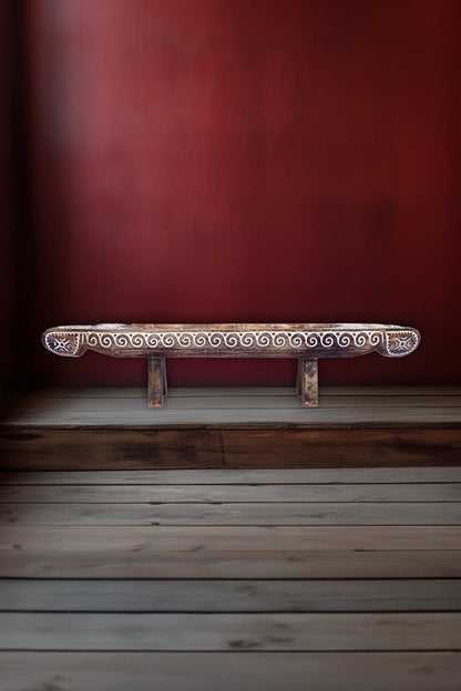 Hand Carved Boat Table Decor – Style 2