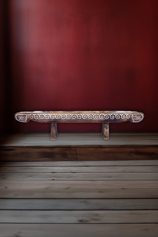 Hand Carved Boat Table Decor – Style 2