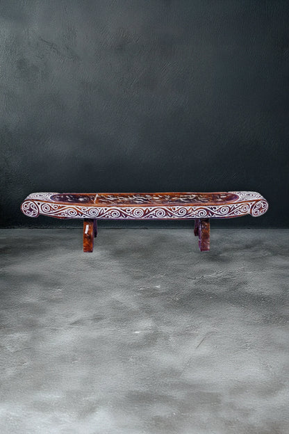 Hand Carved Boat Table Decor – Style 6