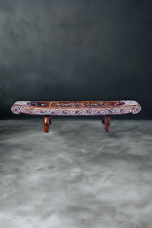 Hand Carved Boat Table Decor – Style 6