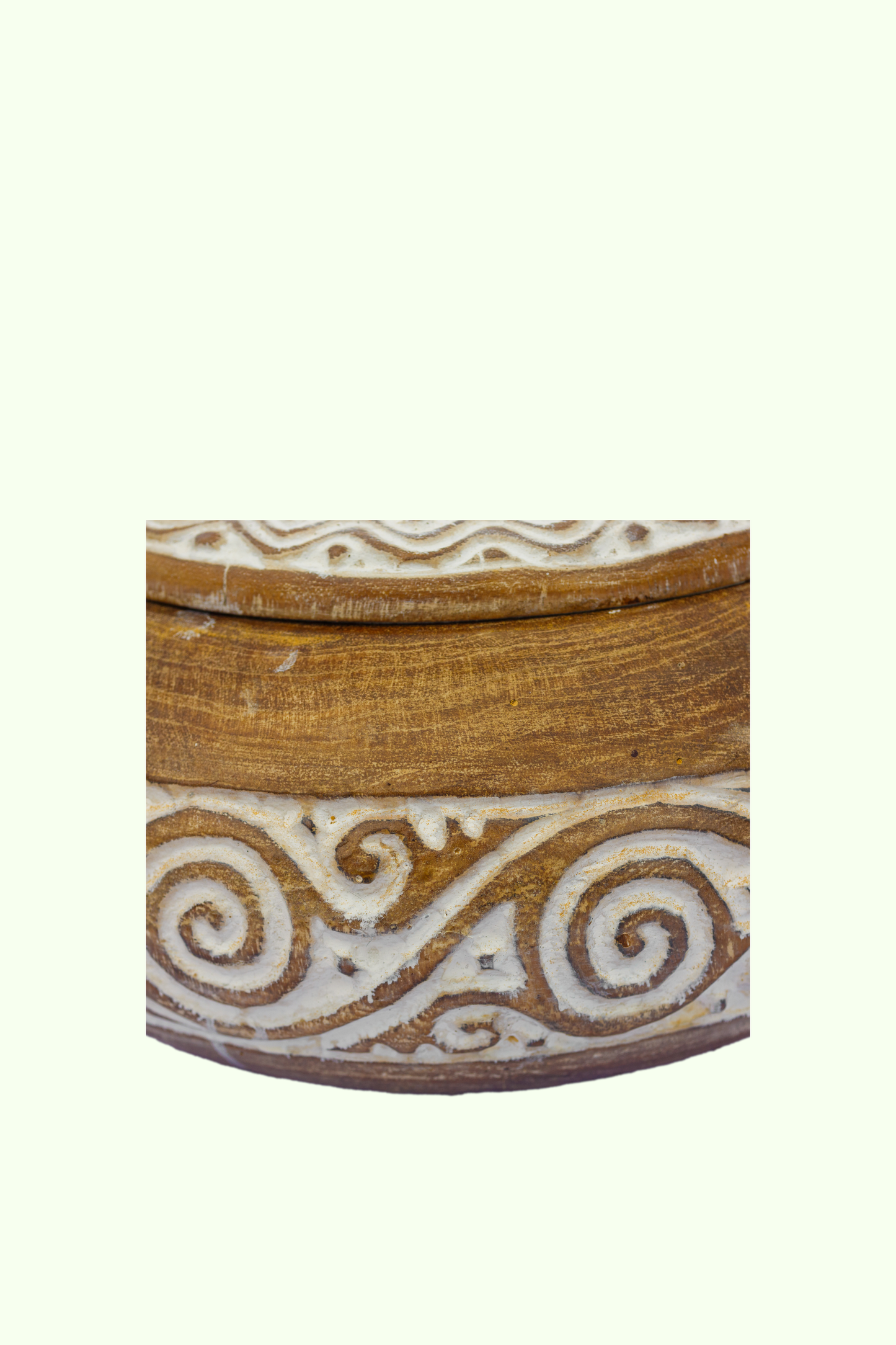 Hand Carved Timor Tribal Bowl – Style 7