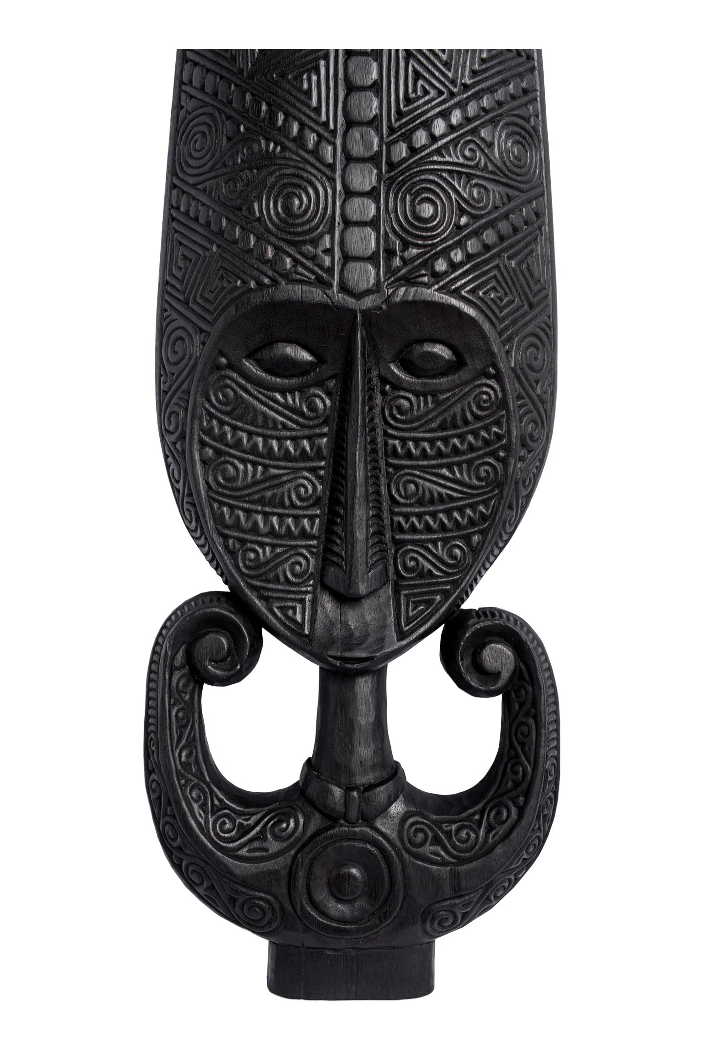 Antique Timor Warrior King Statue - Medium - Style 02