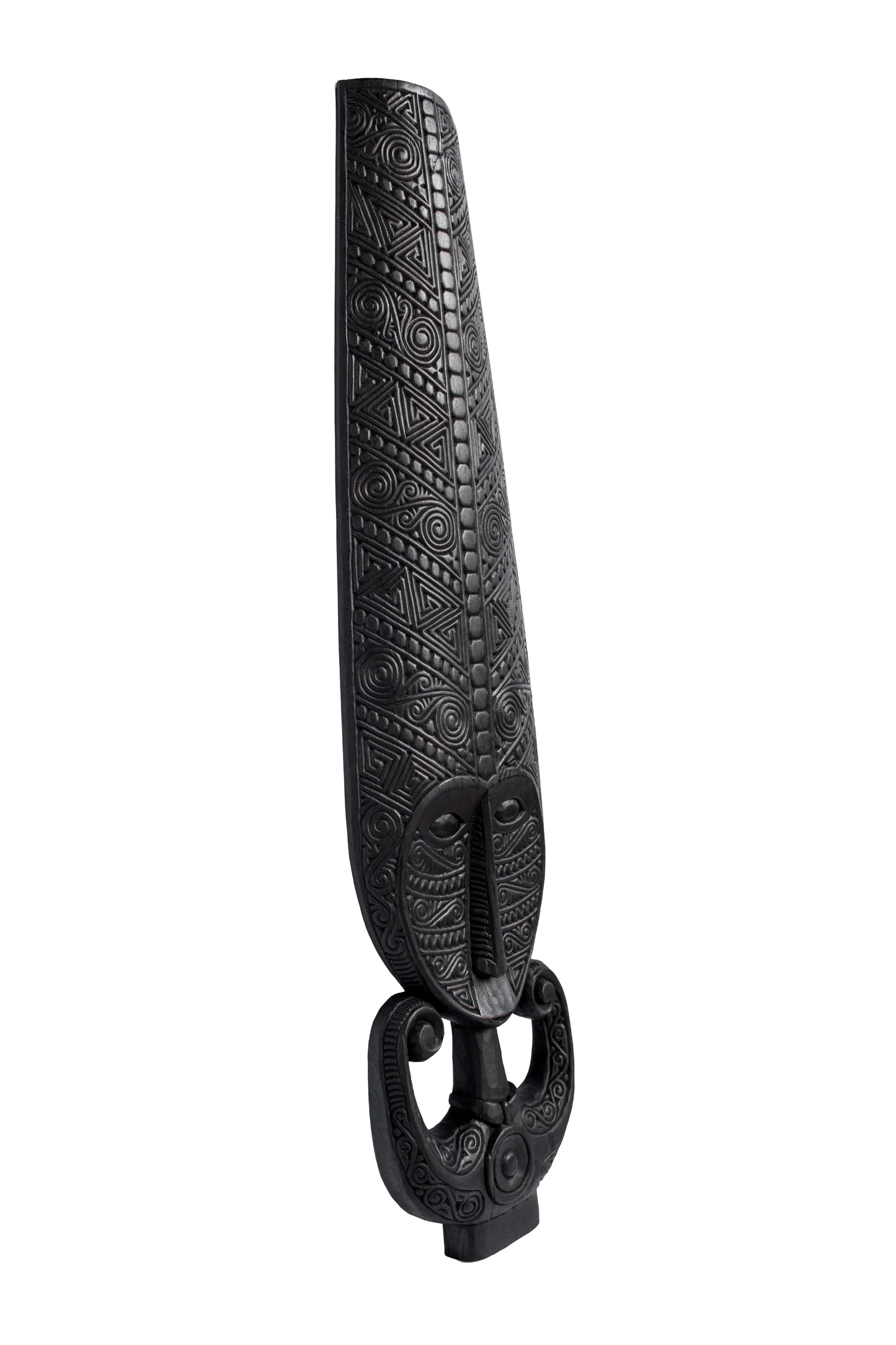 Antique Timor Warrior King Statue - Medium - Style 02