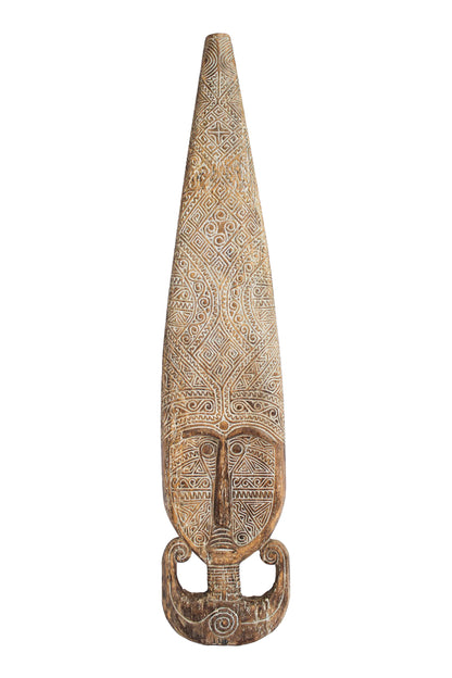 Antique Timor Warrior King Statue - Large - Style 03