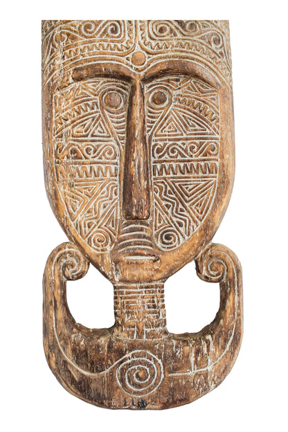 Antique Timor Warrior King Statue - Large - Style 03