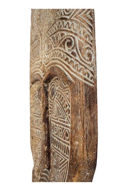 Antique Timor Warrior King Statue - Large - Style 03