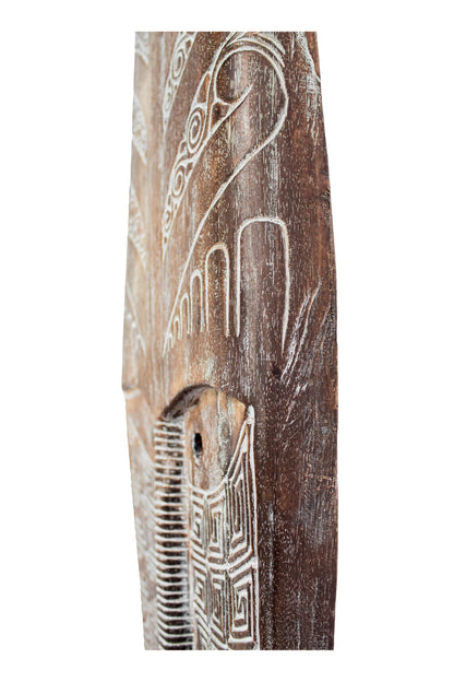Antique Timor Warrior King Statue - Large - Style 04