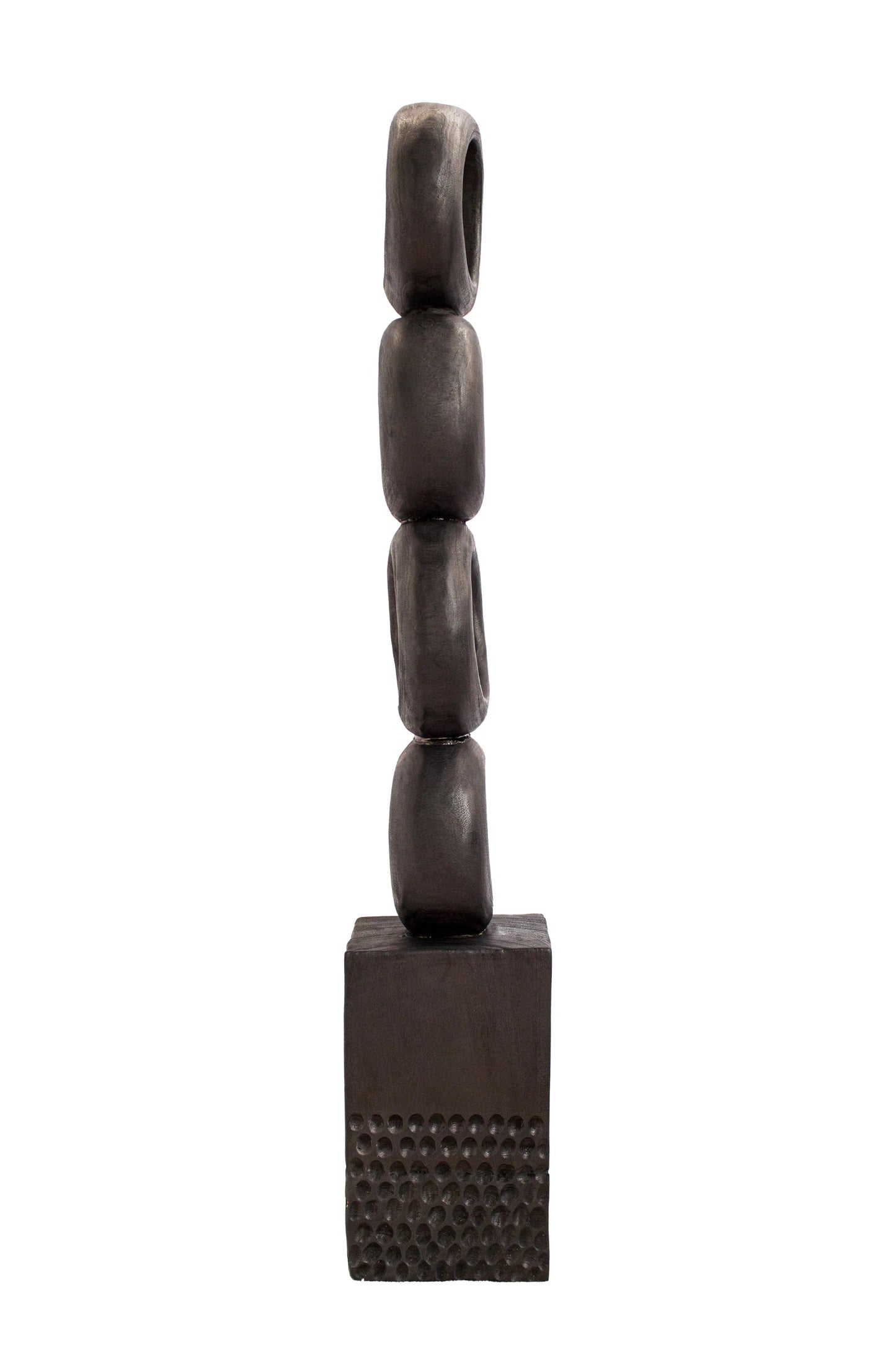 Rings of Positivity Timor Traditional Art Totem - Medium