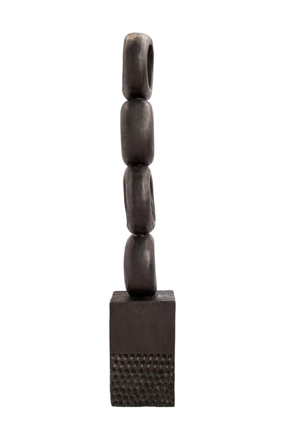 Rings of Positivity Timor Traditional Art Totem - Medium