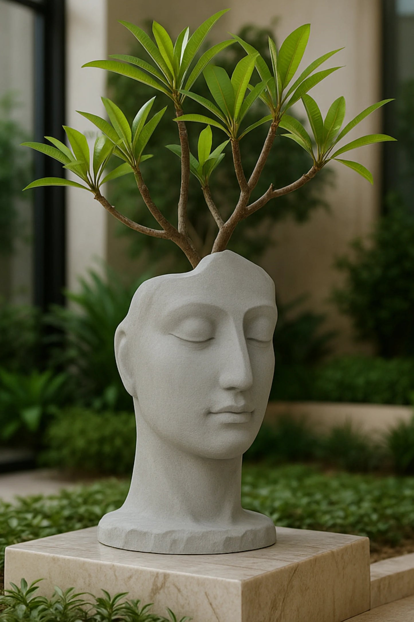 Maharani Ishayani Tree Trunk Cover Garden Mural – Style 02