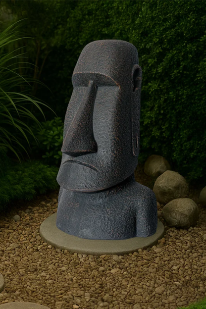 Moai Easter Island Head Extra Small – Style 21 - Antique Bronze