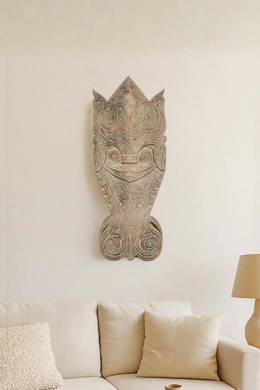 Indonesian Anti Evil Eye Wall Mask