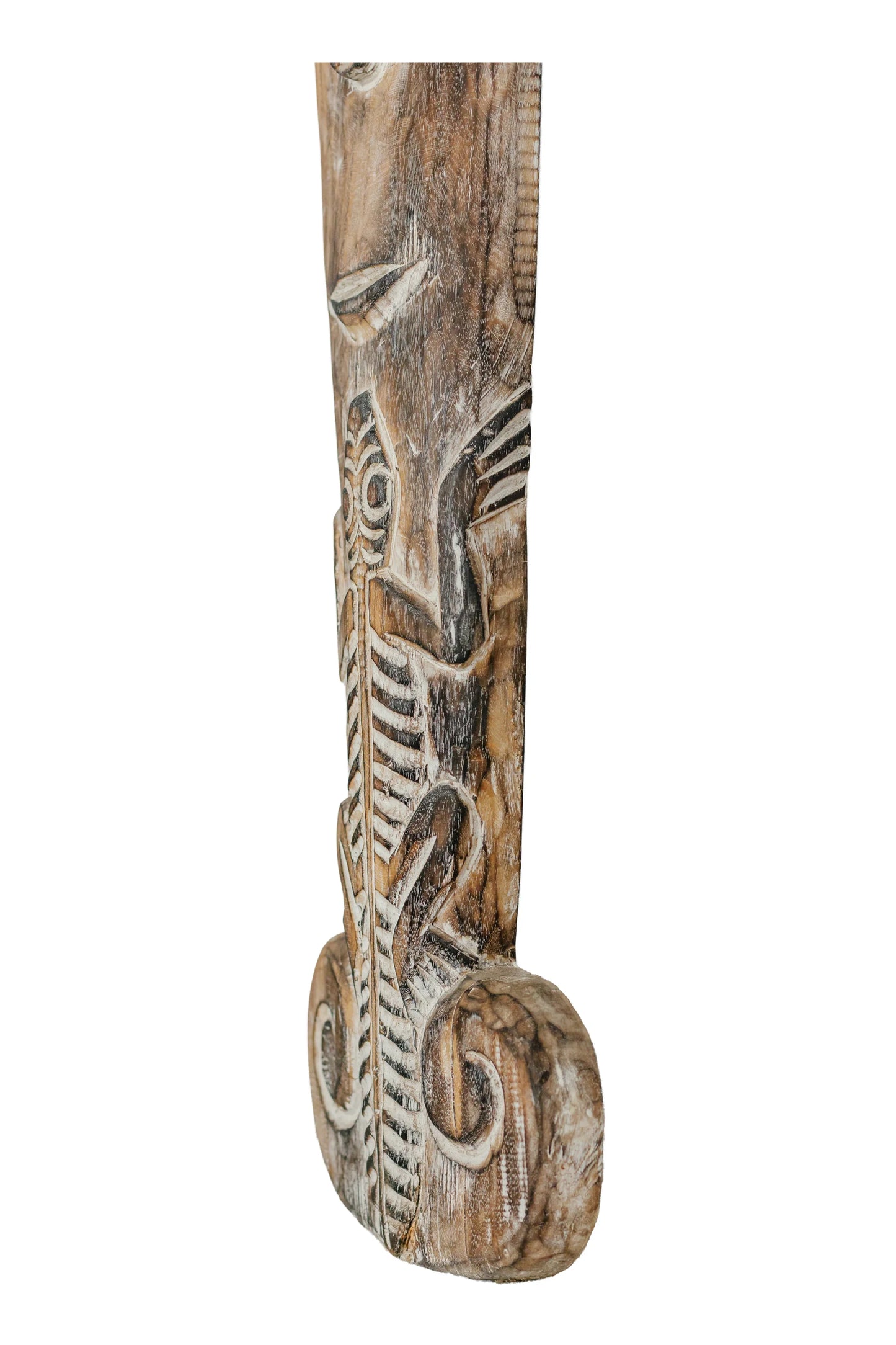Toraja Queen's Courtier Hand Carved Mask