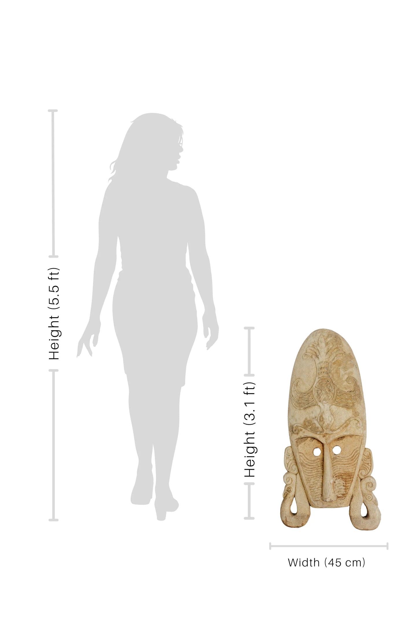 Nias king's mask
