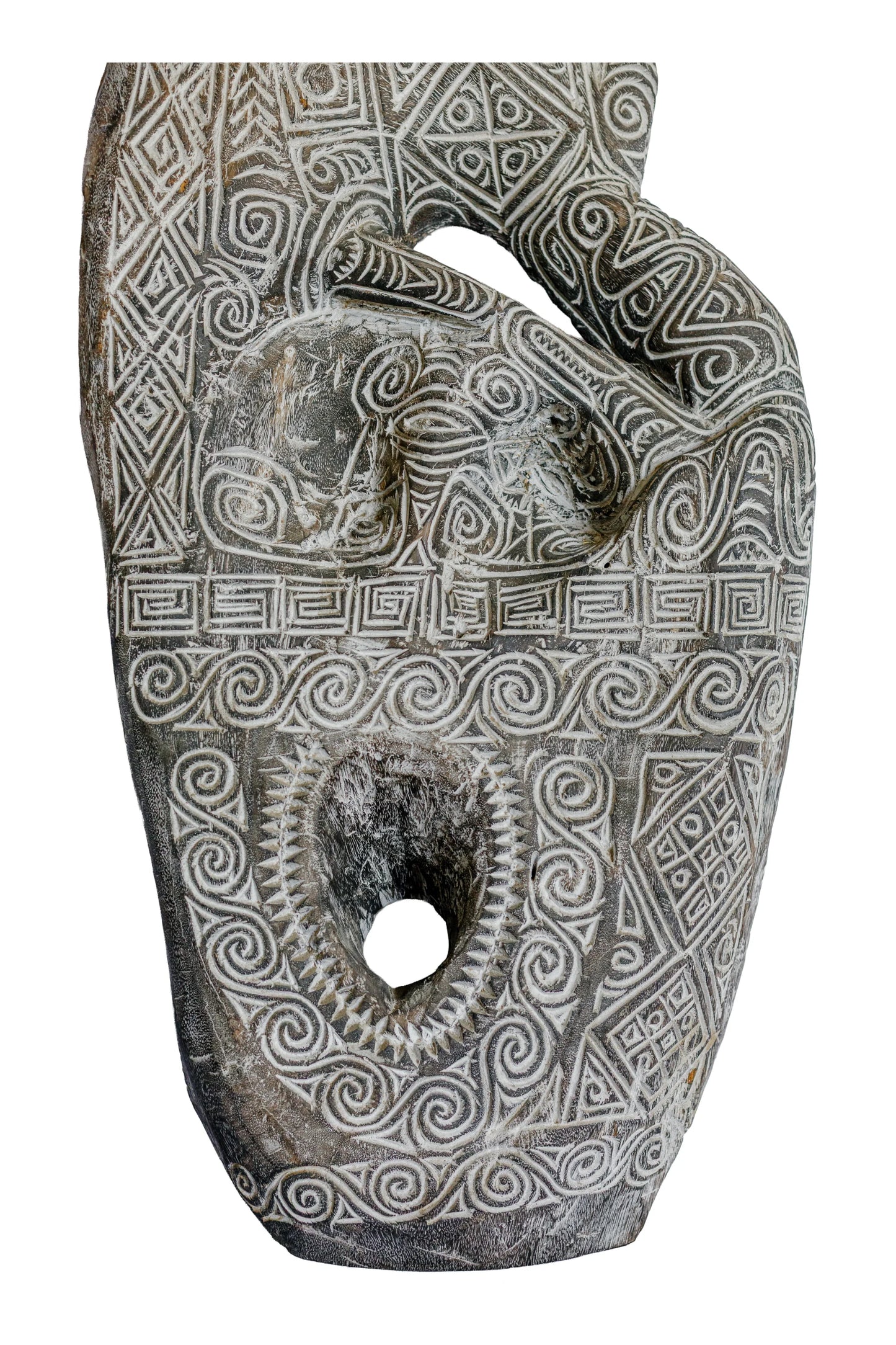 Tribal Madurese Carved Panel – Style 02