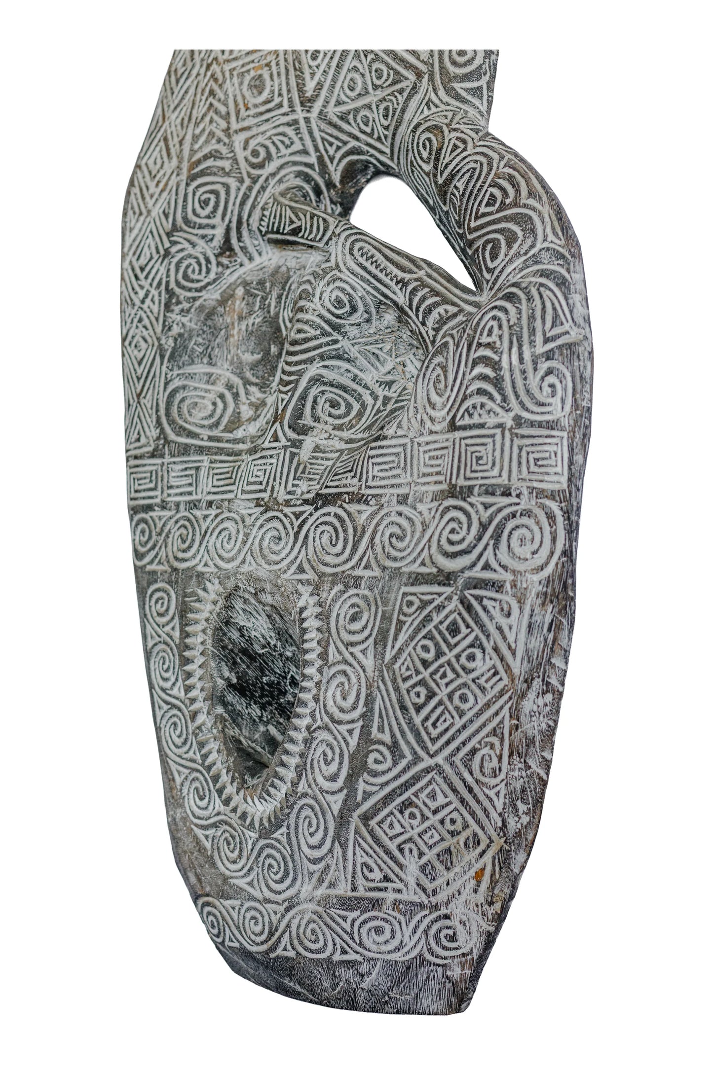 Tribal Madurese Carved Panel – Style 02