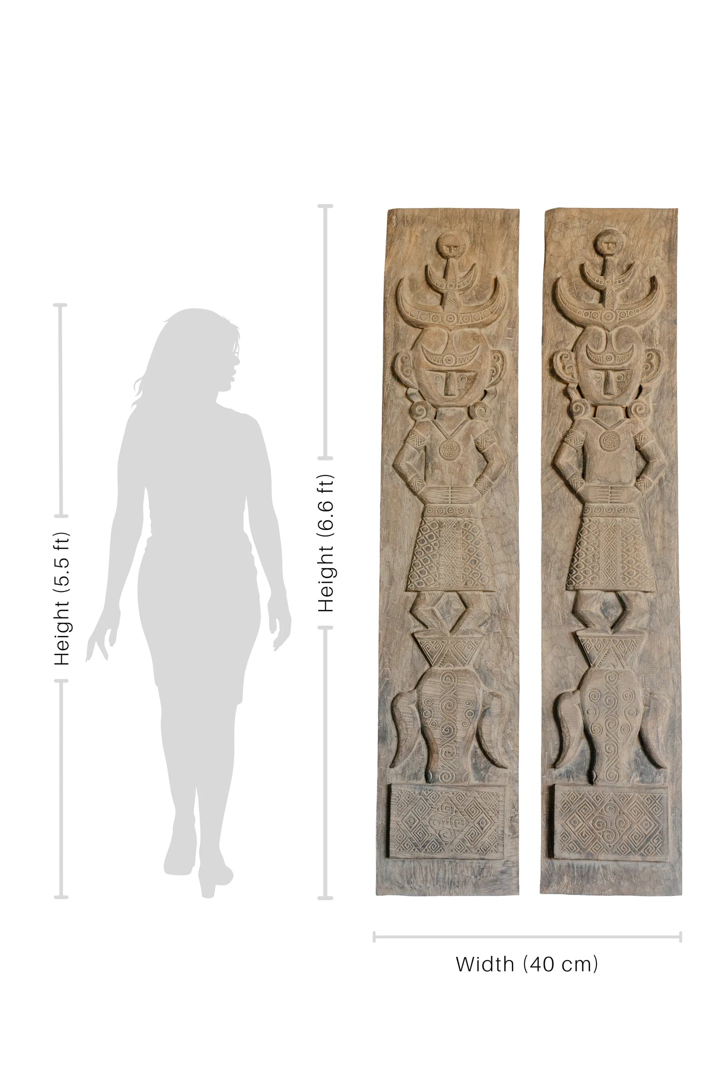 Tribal Madurese Carved Panel – Style 05