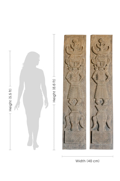 Tribal Madurese Carved Panel – Style 05