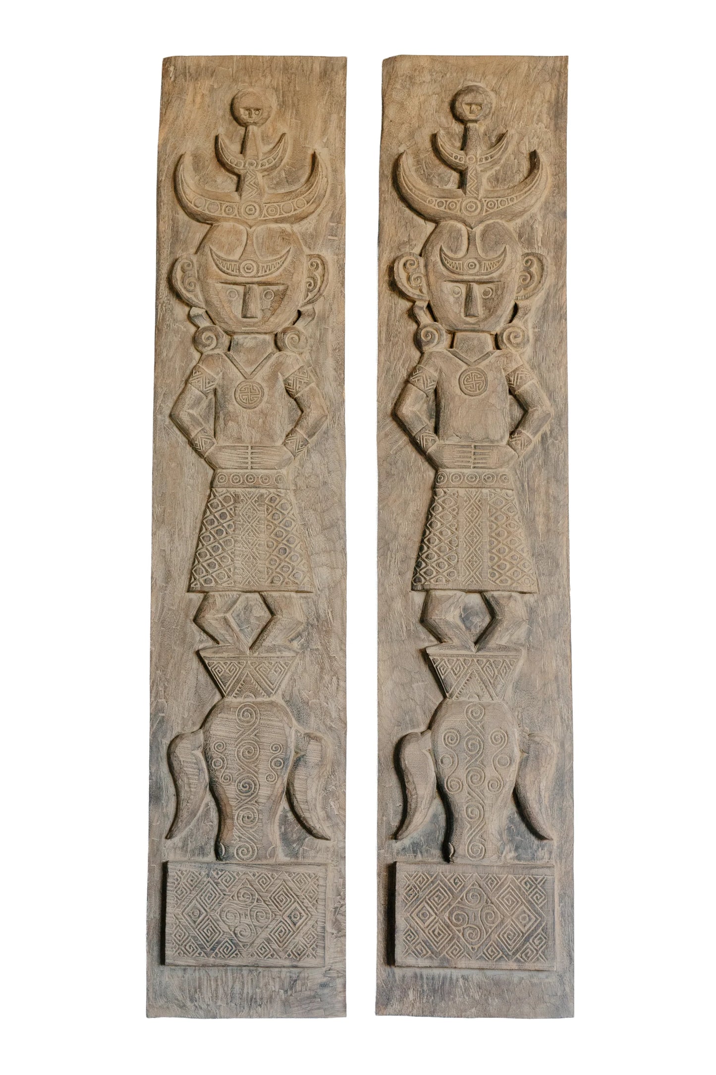 Tribal Madurese Carved Panel – Style 05