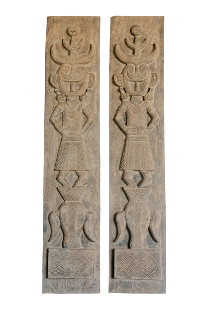 Tribal Madurese Carved Panel – Style 05