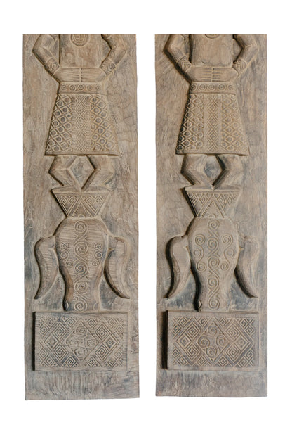 Tribal Madurese Carved Panel – Style 05