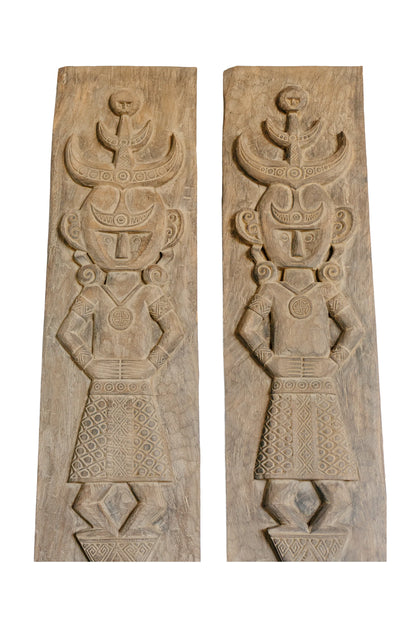 Tribal Madurese Carved Panel – Style 05