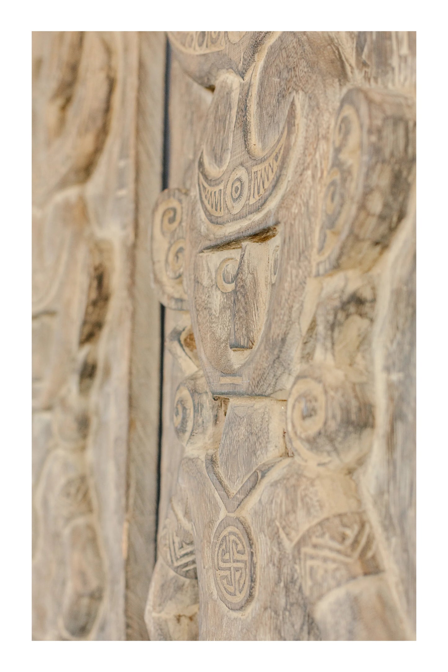 Tribal Madurese Carved Panel – Style 05