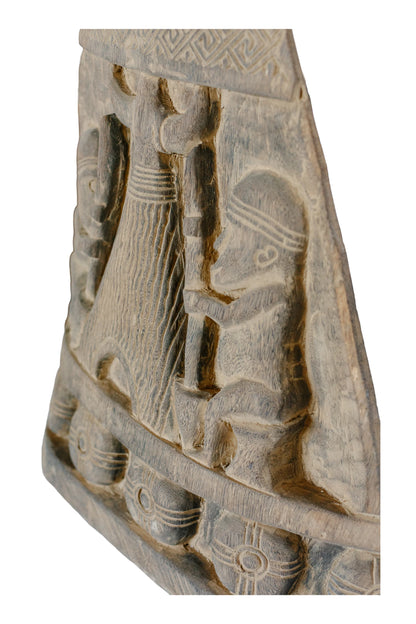 Tribal Madurese Carved Panel – Style 06