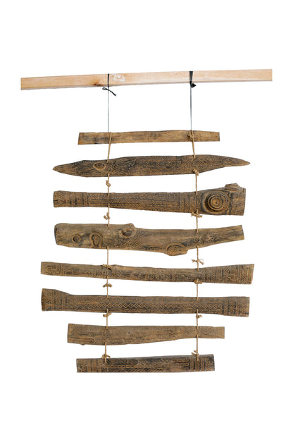 Tribal Madurese Carved Panel Set – Style 07
