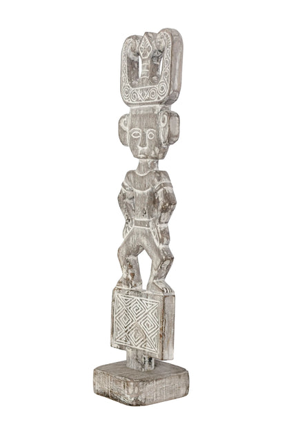 Small Tribal Man Statue