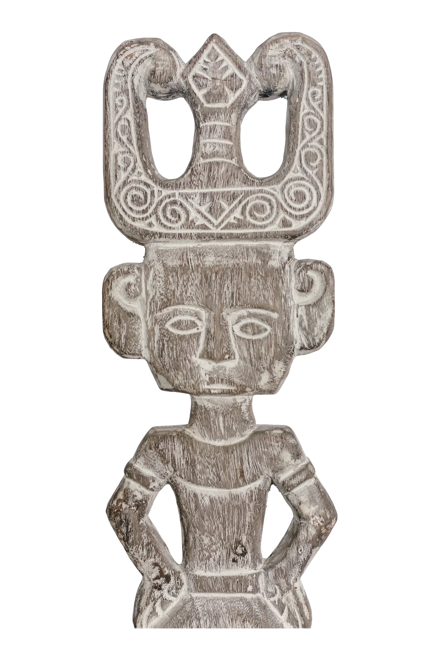Small Tribal Man Statue