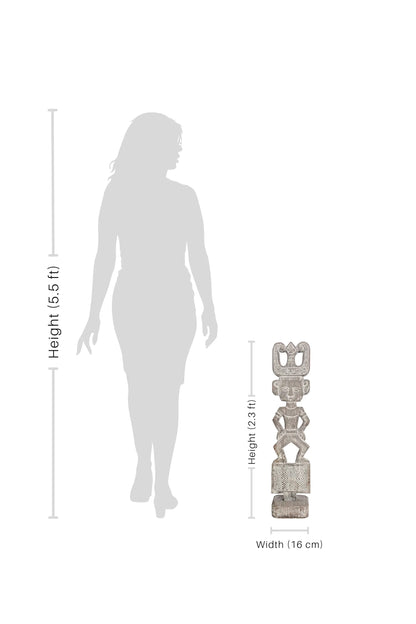 Small Tribal Man Statue