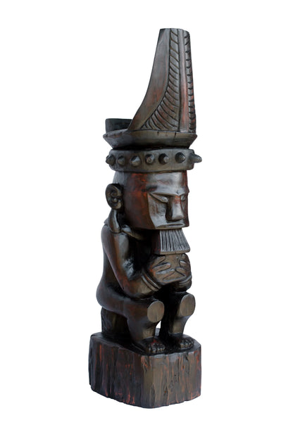 Nias Province Prince & Princess Statue