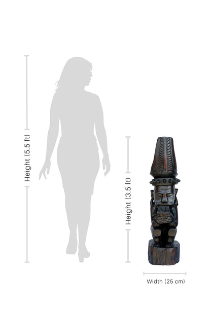 Nias Province Prince & Princess Statue