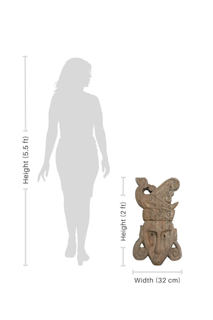 Toraja Kingdom Court Jester Mask